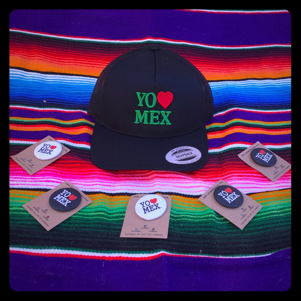 Mexican Cap 🧢. 🇲🇽YO❤️MEX (Sanap Cap) Adjustable